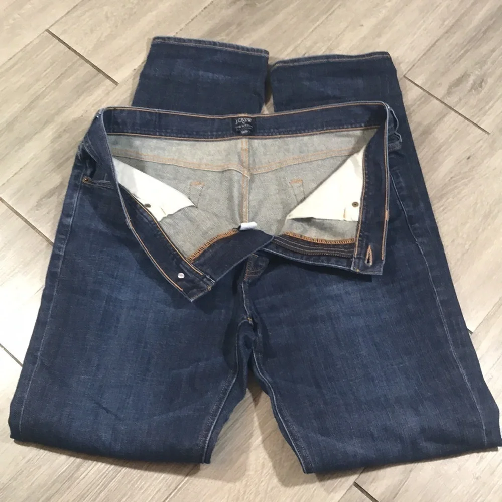 J. Crew “The Sutton” Medium Wash Slim‎ Straight Jeans size 34x34